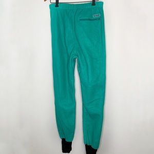 Vintage Columbia Sportswear Men’s Fleece Green Sweatpants Joggers L